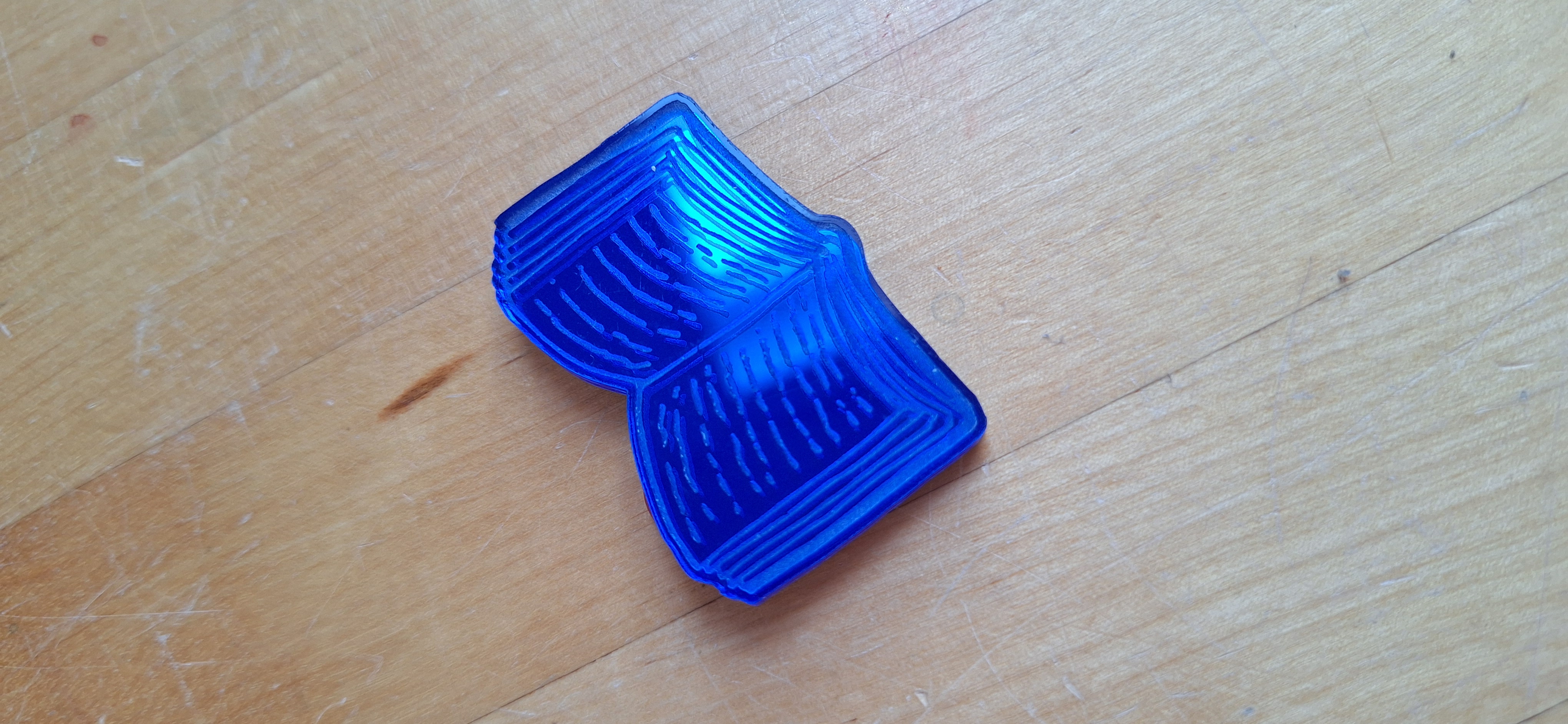 Accessoire van acryl