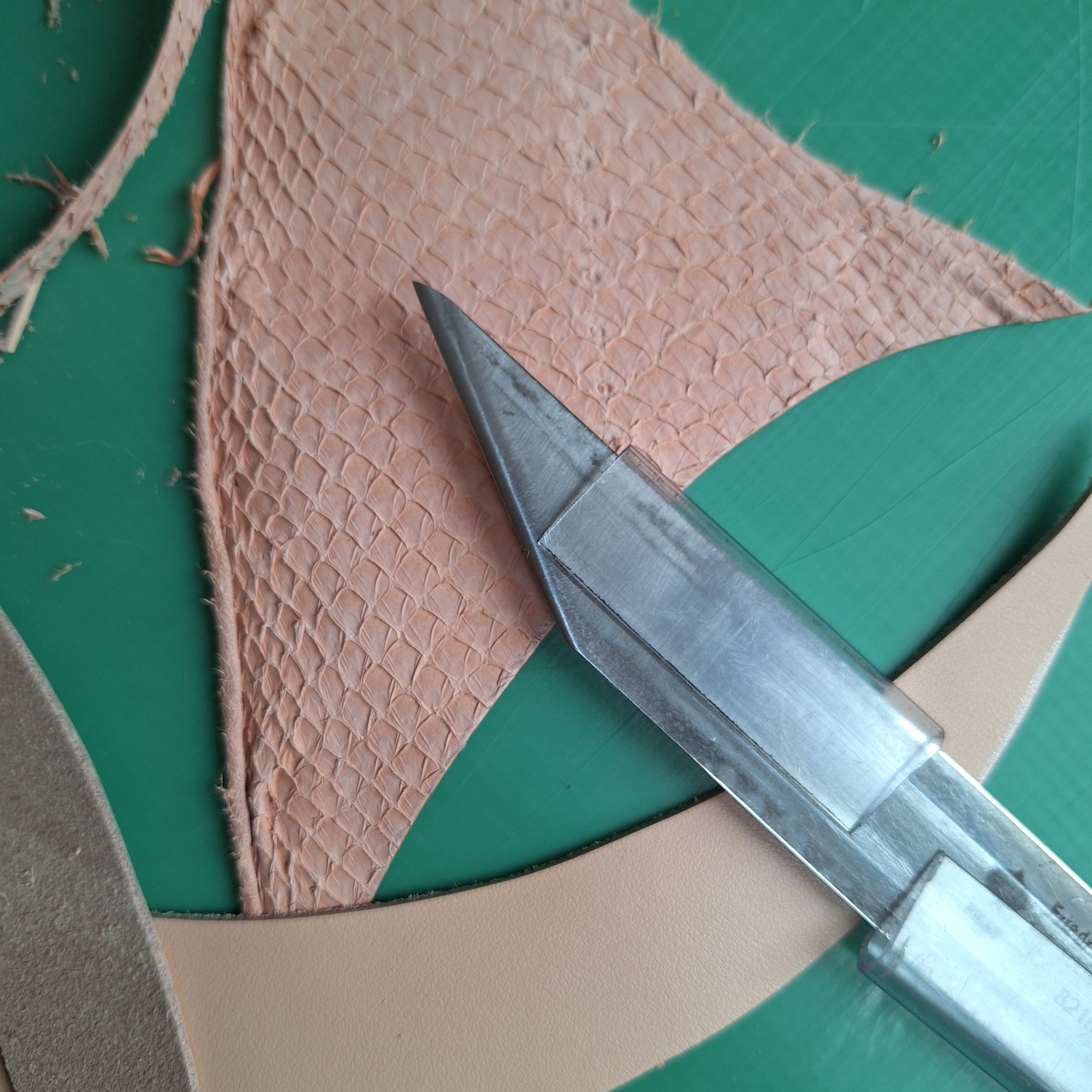 Laserwerk in het atelier