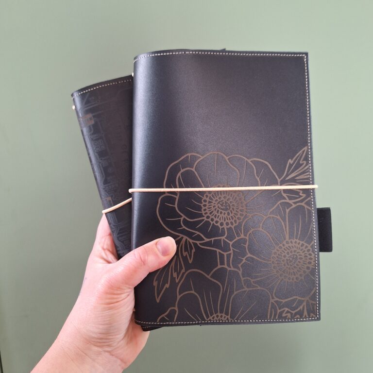 A5 notitieboek blauw