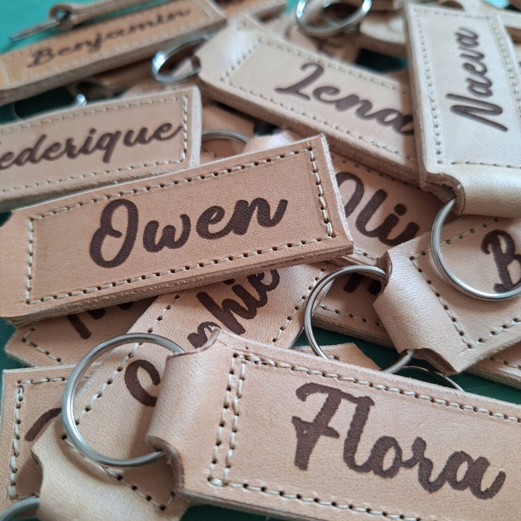 Sleutelhangers met naam