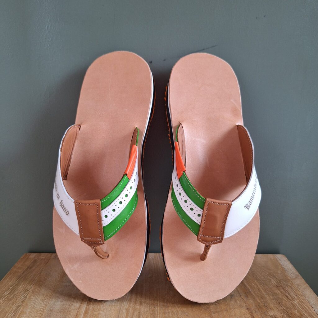 Op maat gemaakte "Rotterdam" slippers